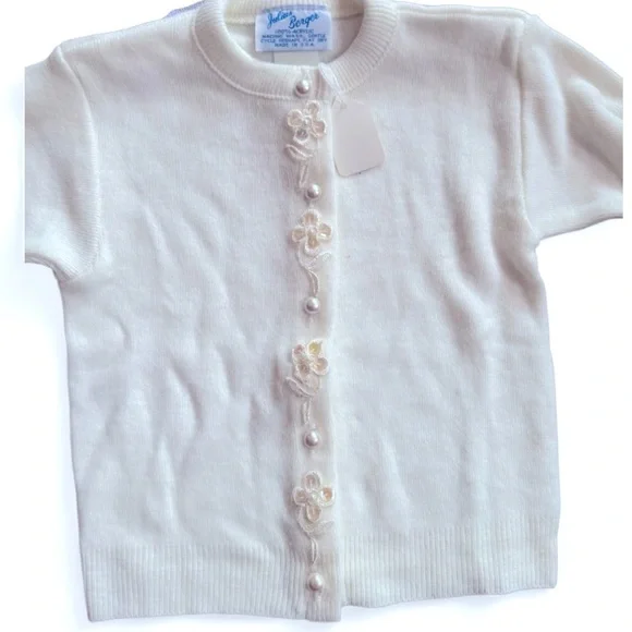 Vintage Julius Berger Toddler Cardigan Sweater - Picture 2 of 4